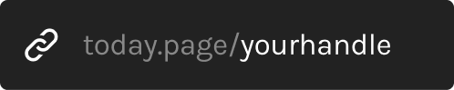 today.page/yourhandle