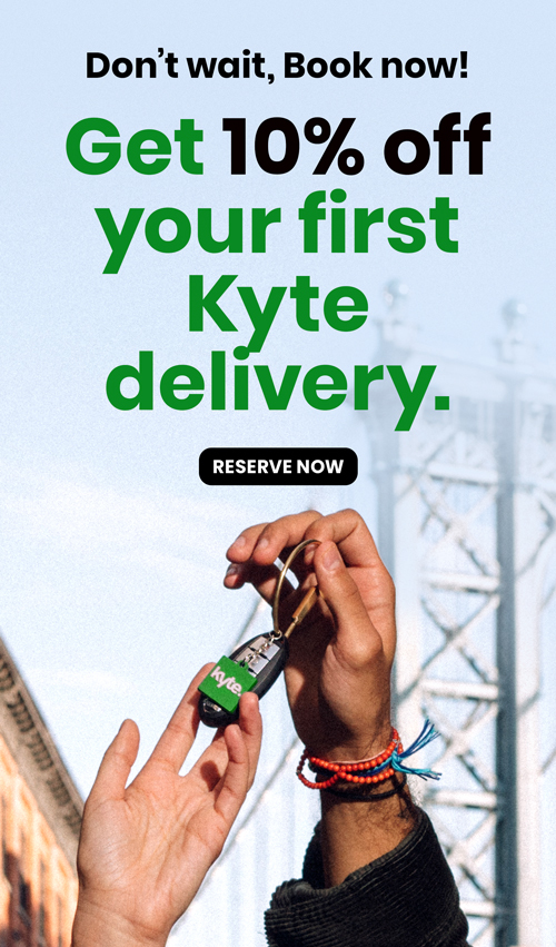 10 off your first Kyte Delivery. Kyte
