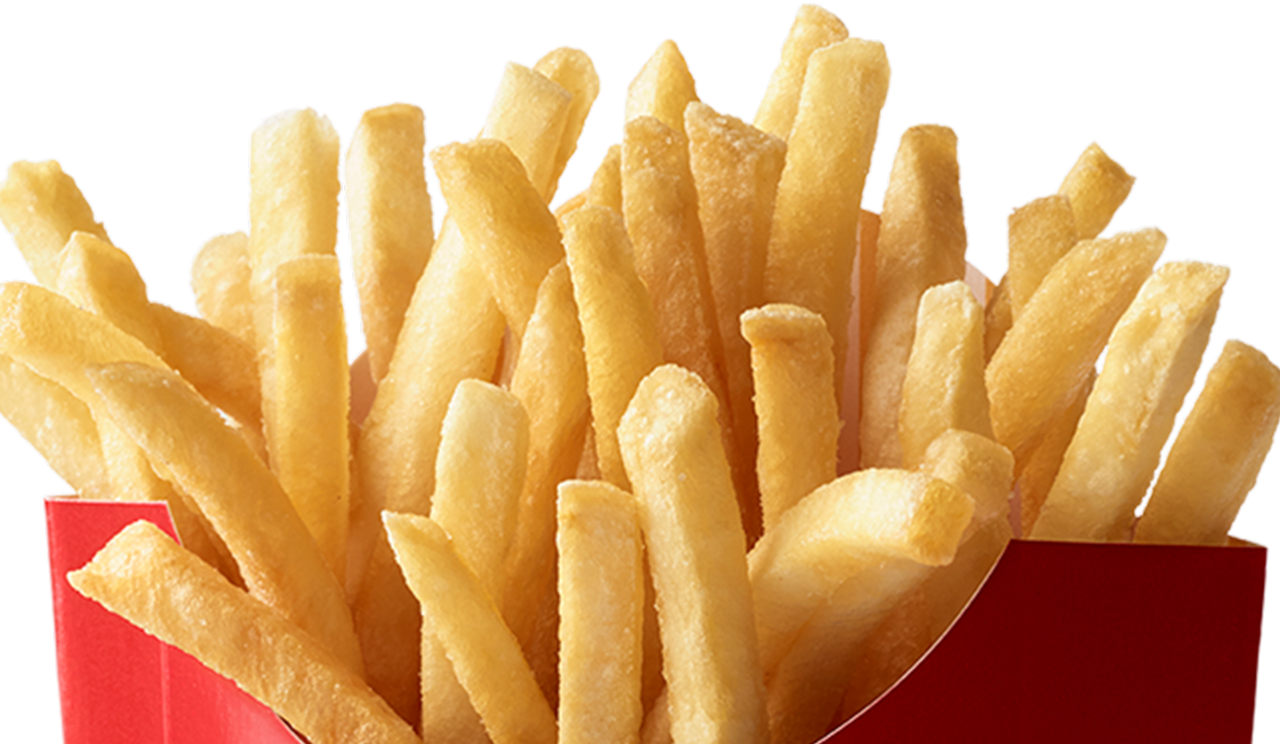1 large Fries 🍟 side or a snack? McDonald's