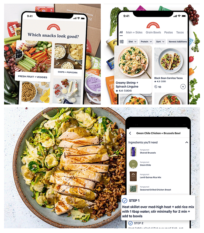 Eat well, easily Hungryroot