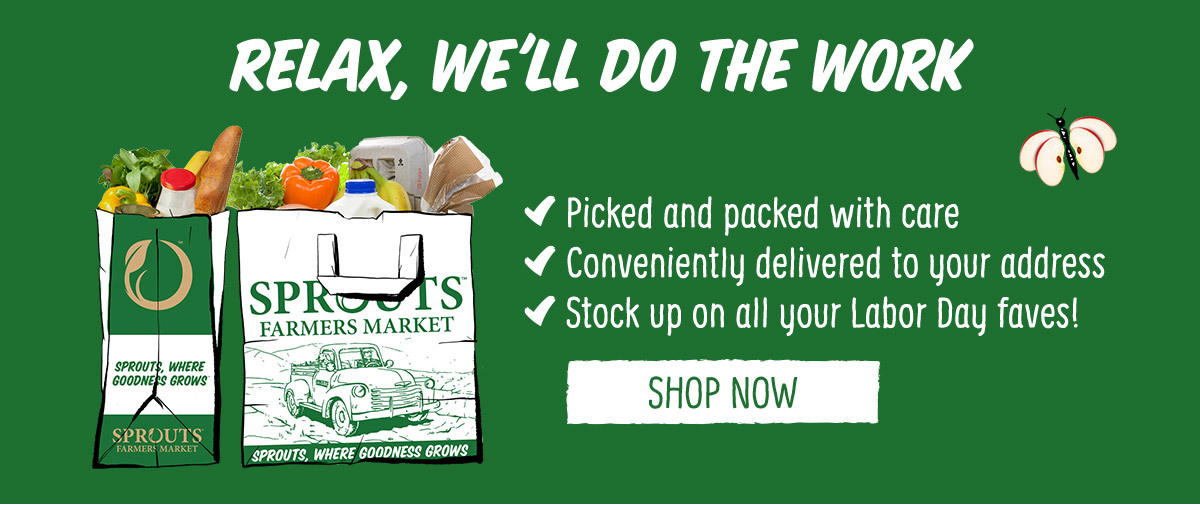 🤩 FREE delivery this week only! Sprouts Farmers Market