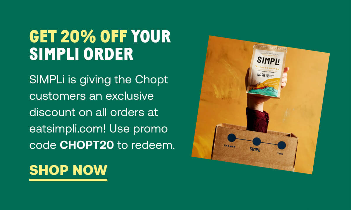 SIMPLi the Best Chopt Salad