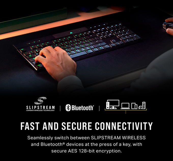 K100 AIR Wireless UltraThin Mechanical Keyboard Available Now! Corsair