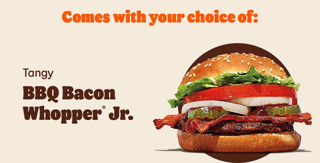 5 goes a looong way at BK! Burger King