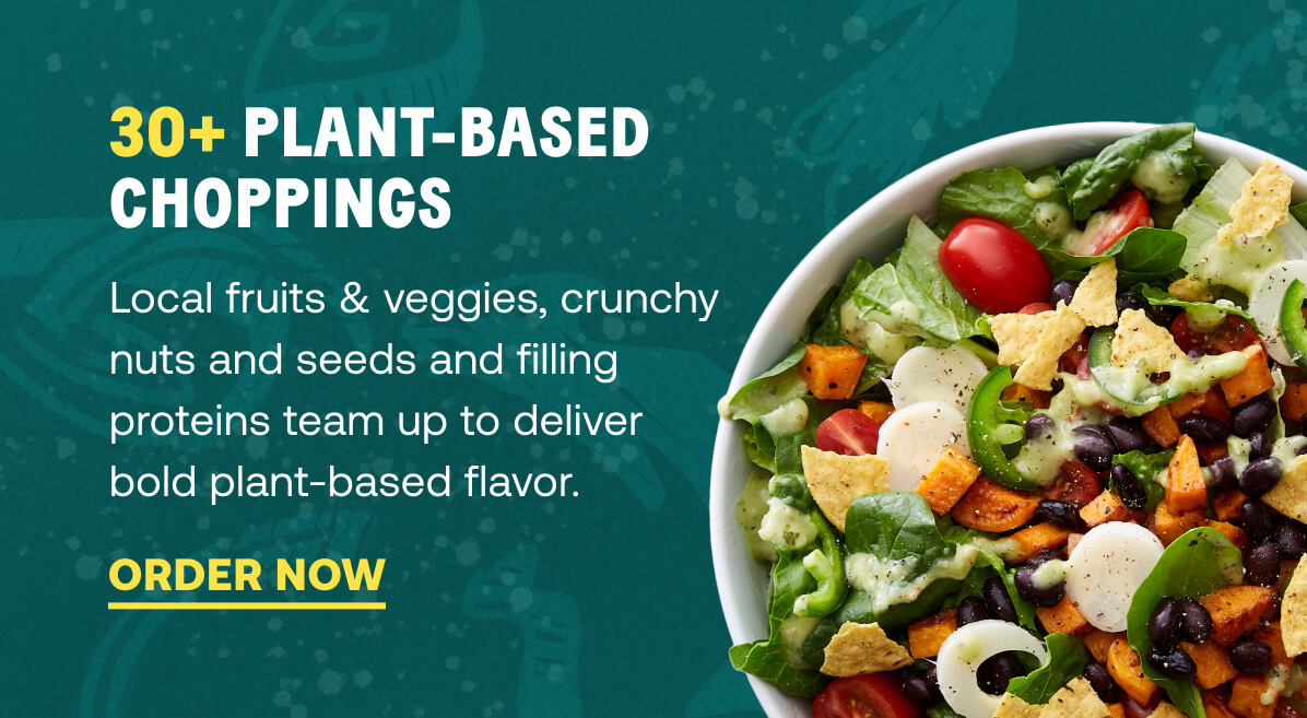 PlantPowered Dressings Chopt Salad