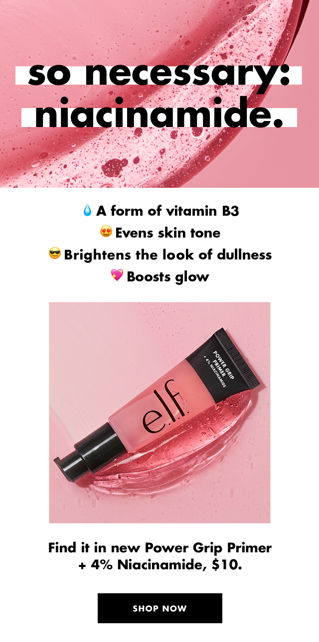What the e.l.f. is Niacinamide? elf Cosmetics