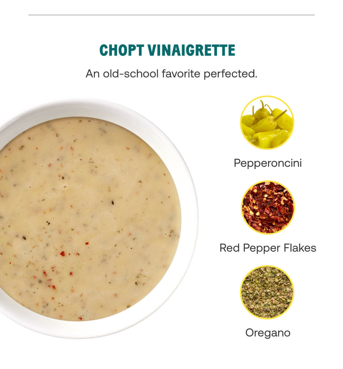 The Difference is in the Dressing Chopt Salad