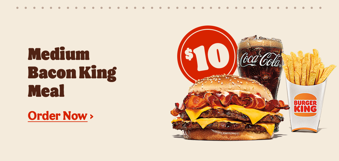 🔥 Can you smell the flamegrilled offers in this email? Burger King