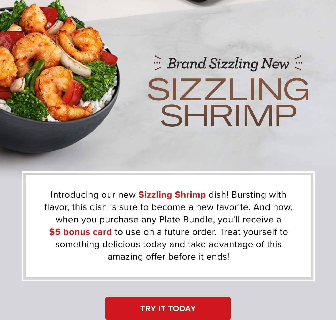 🔥Try Our Hot New Sizzling Shrimp🔥 Panda Express