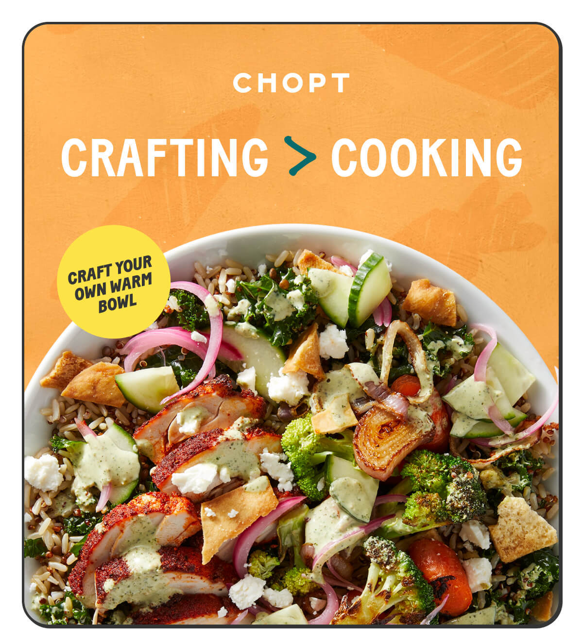 Your Dinner Plans Are Settled Chopt Salad