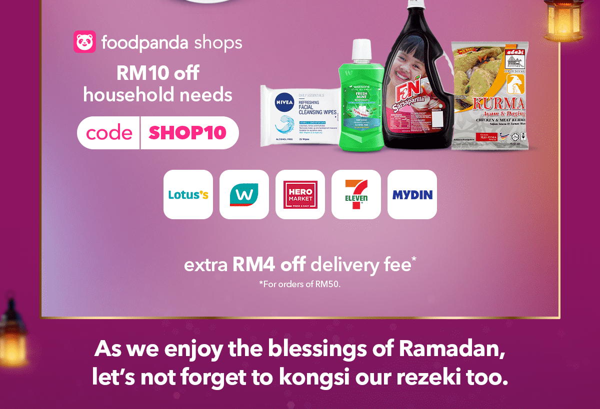 🌙 3 tips to be Ramadanready foodpanda