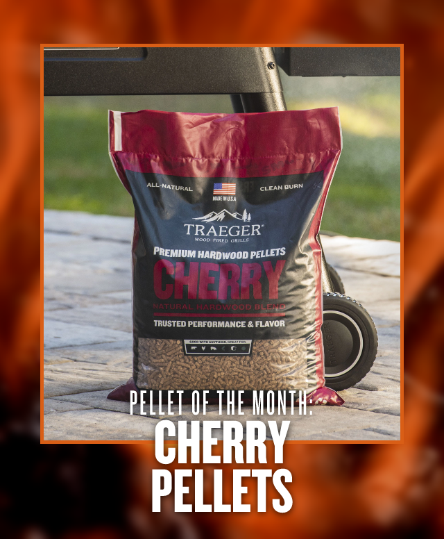 Pellet of the Month Cherry Pellets Traeger Grills