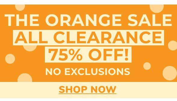 75% Off All Clearance