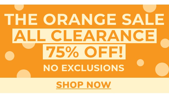 75% Off All Clearance