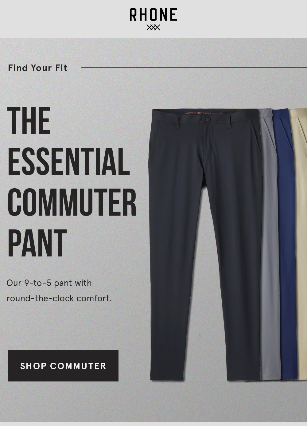 Meet The Commuter Pant Rhone