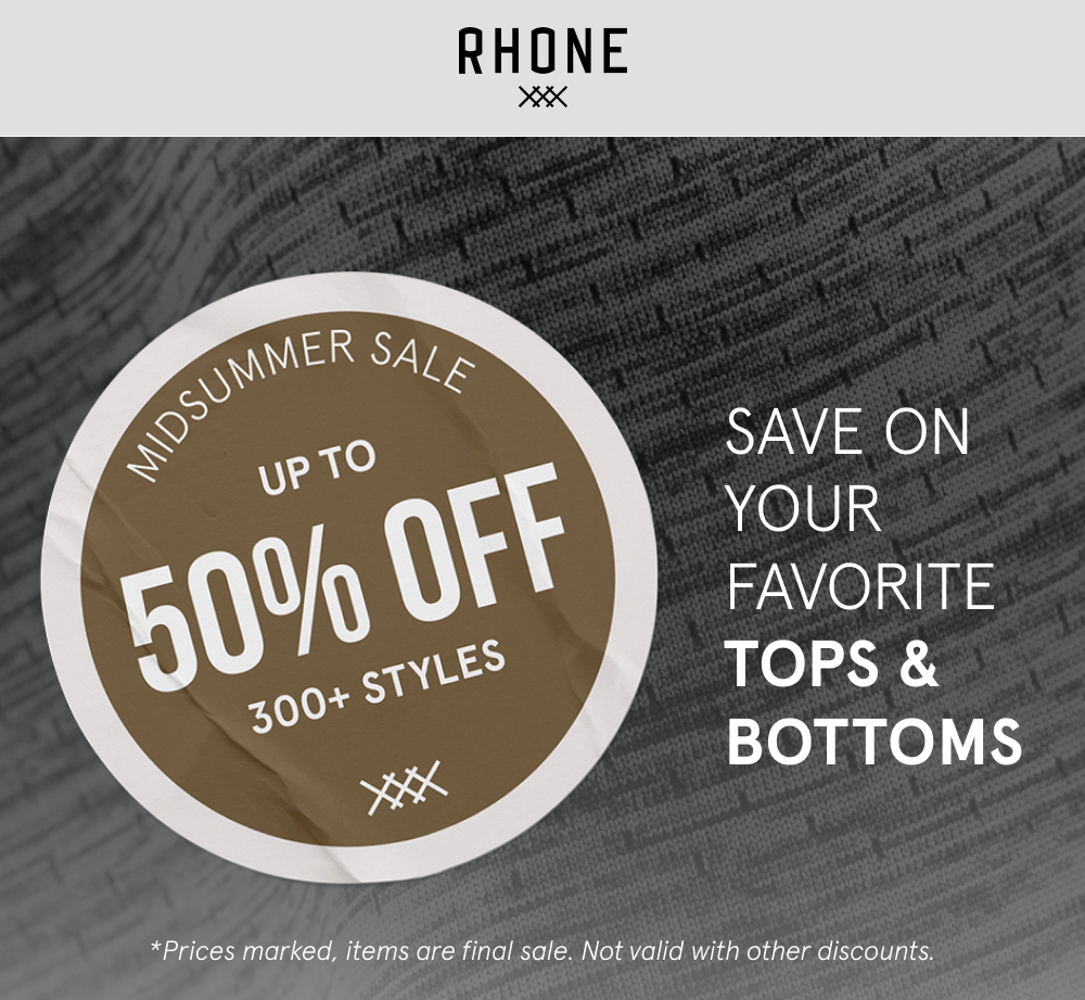 MIDSUMMER SALE: Tops & Bottoms on Sale