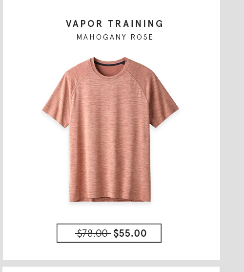 VAPOR TRAINING SHORT SLEEVE