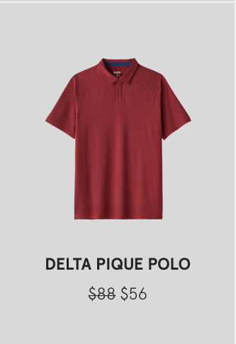 Delta Pique Polo