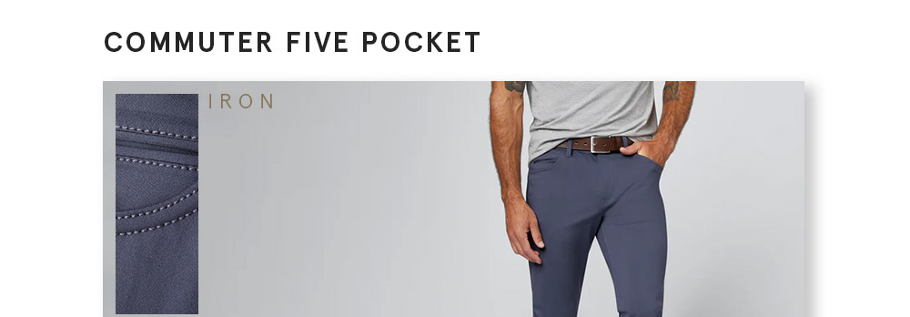 Commuter Five Pocket - Iron