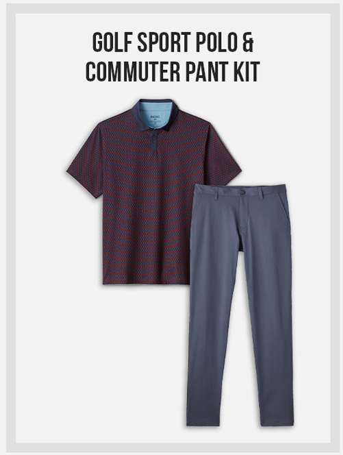 GOLF SPORT POLO & COMMUTER PANT KIT