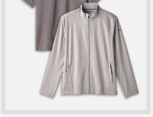 GOLF SPORT POLO & RAIN OR SHINE FULL ZIP JACKET KIT