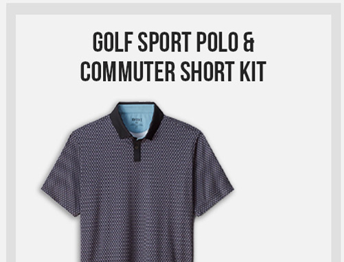GOLF SPORT POLO & COMMUTER SHORT KIT