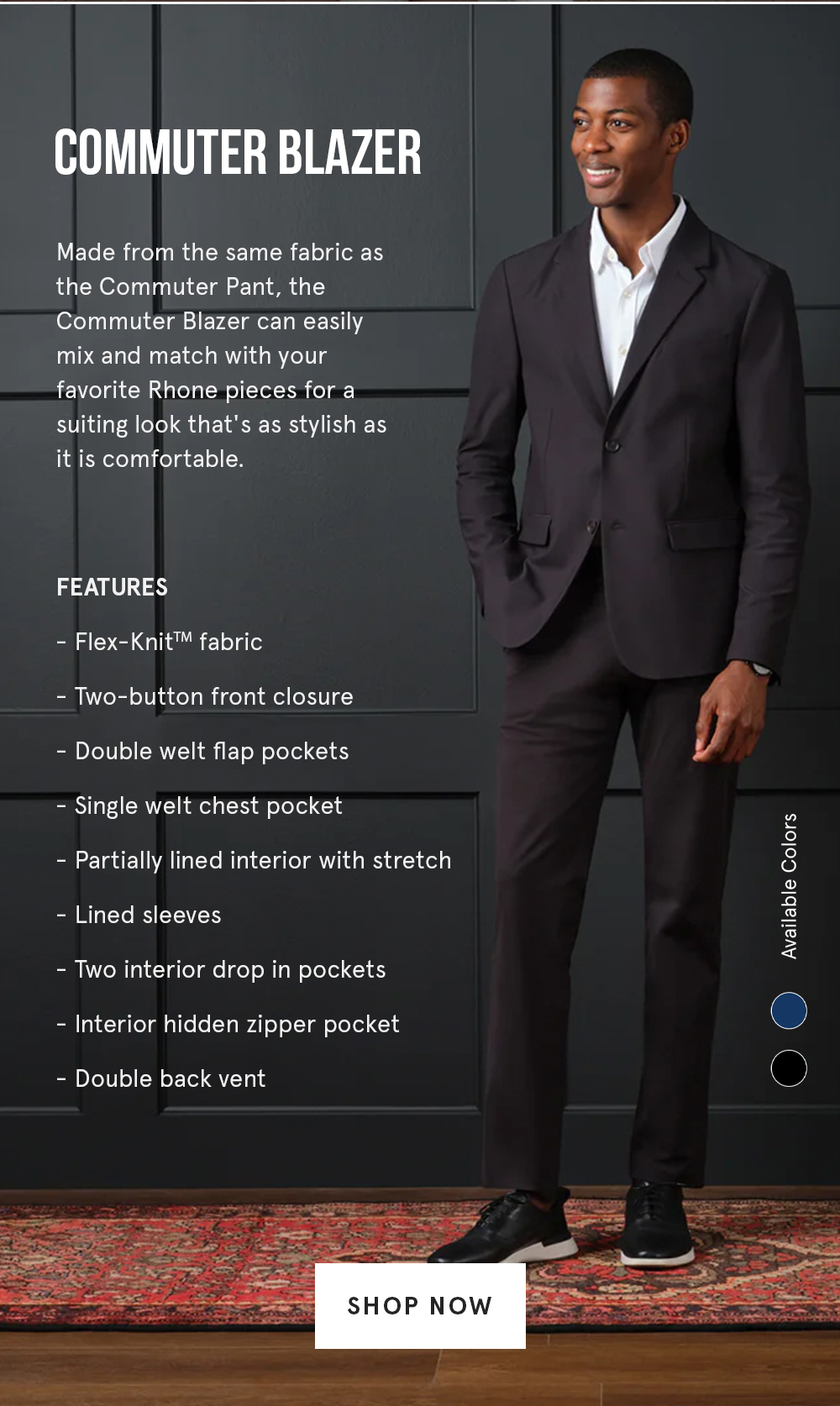 COMMUTER BLAZER - SLIM FIT
