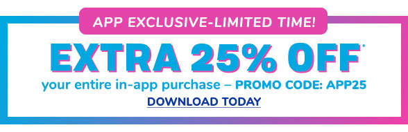 25% Off APP Purchase