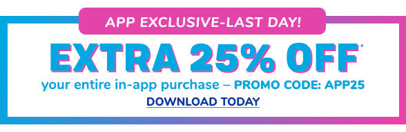 25% Off APP Purchase