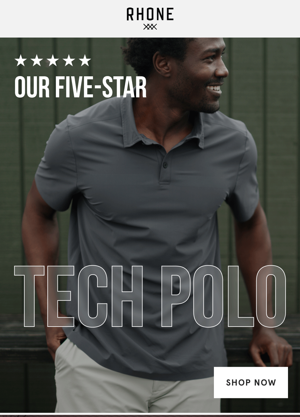 Our Five-Star Rated Tech Polo