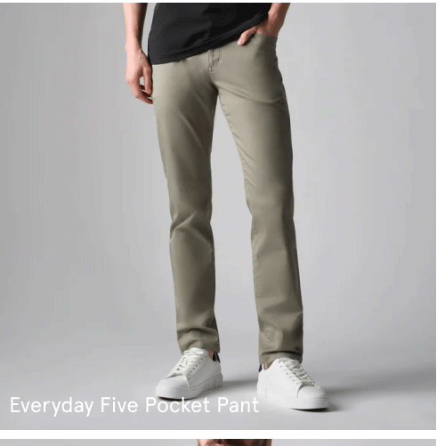 Everyday Five Pocket Pant