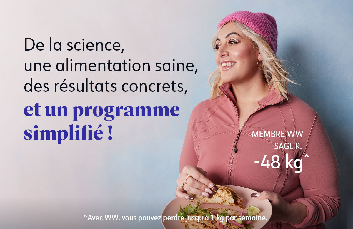 De la science, une alimentation saine, des résultats concrets, | et un programme simplifié !