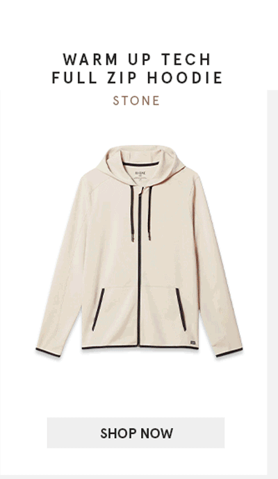 Warm Up Tech Full Zip Hoodie