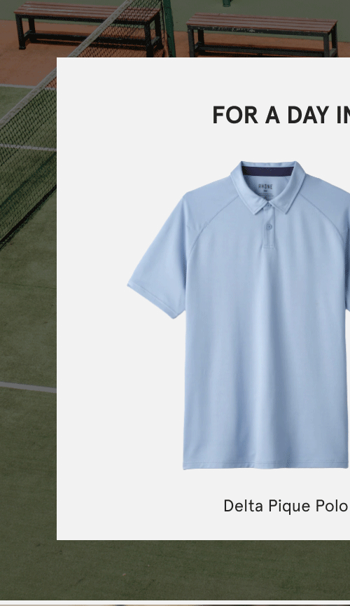 Delta Pique Polo