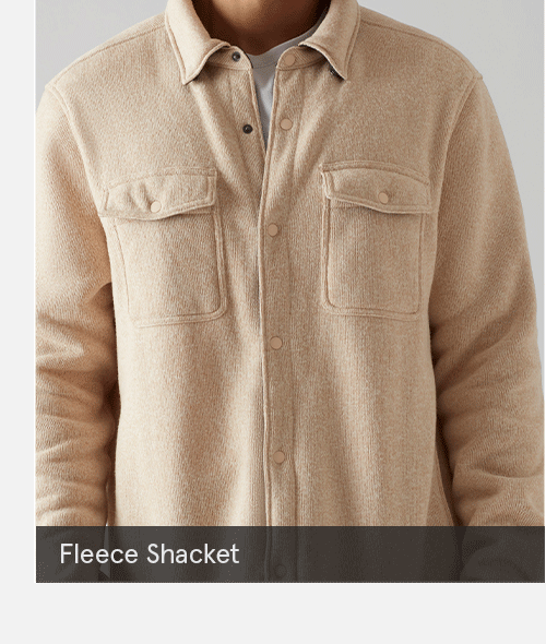FLEECE SHACKET