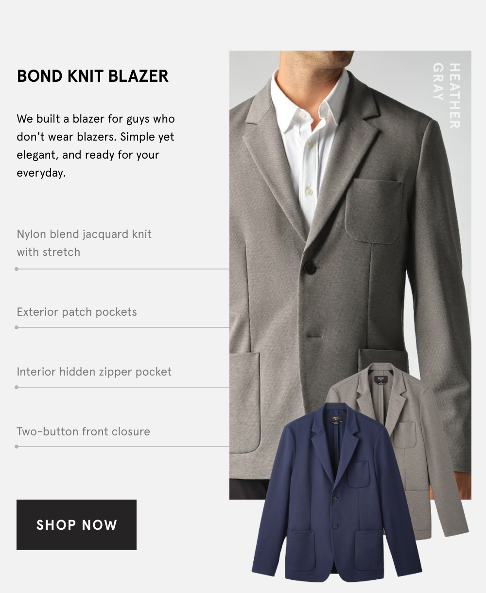 Bond Knit Blazer