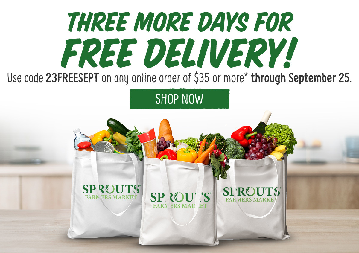 🍂Sprouts Farmers Market, FREE Delivery + Limited Time Fall Flavors Have