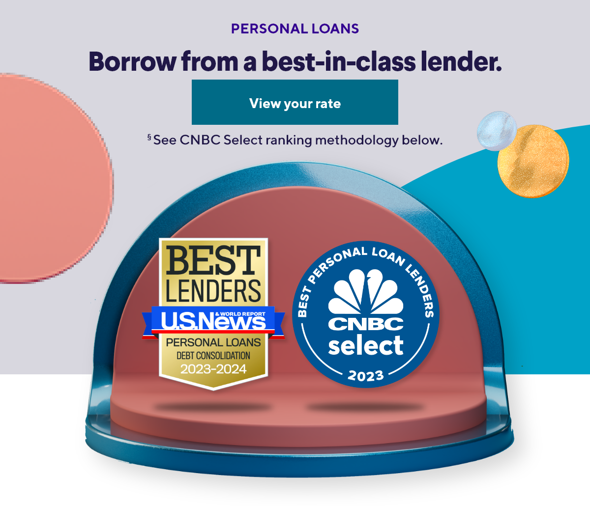 Borrow from a best-in-class lender.
