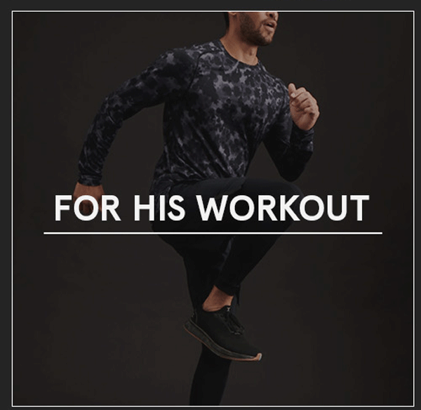 For His Workout