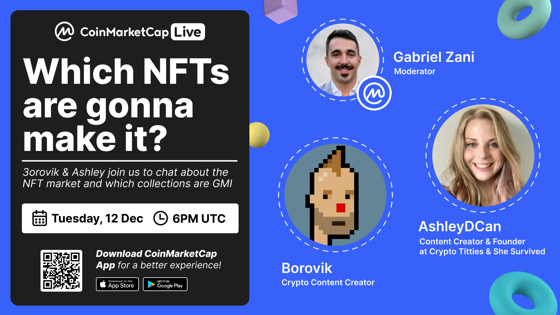 CMC Live: Which NFTs are gonna make it?