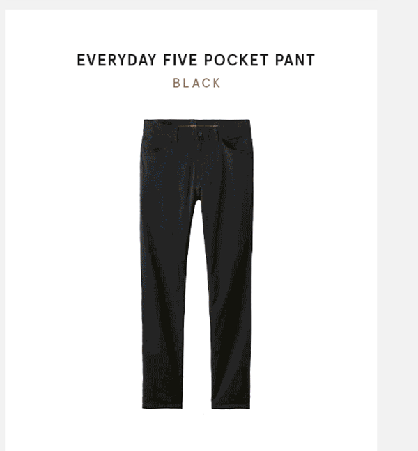 Everyday Five Pocket Pant