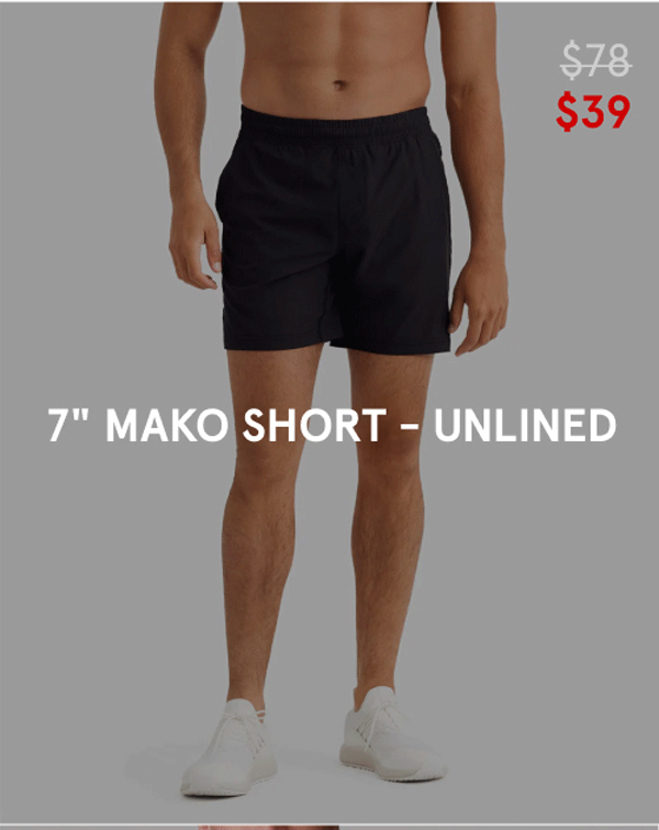 7'' Mako Short - Unlined