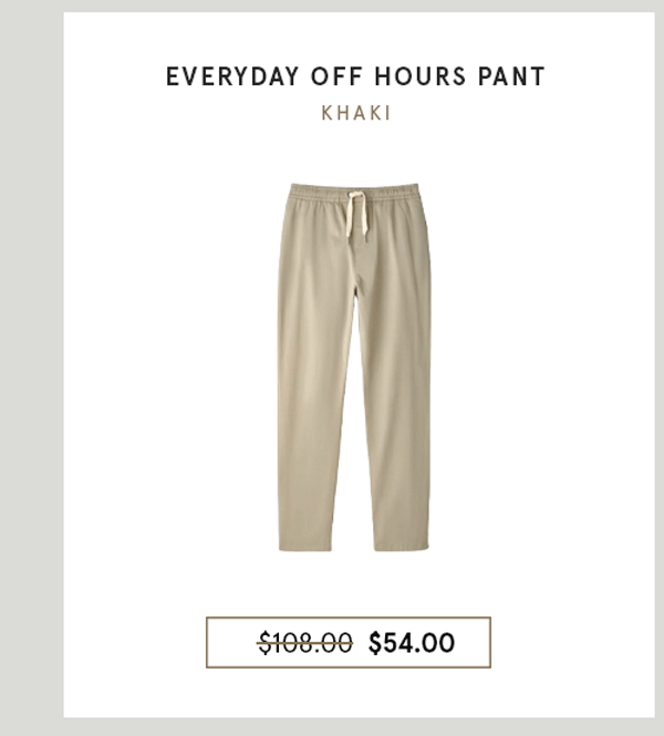 Everyday Off Hours Pant