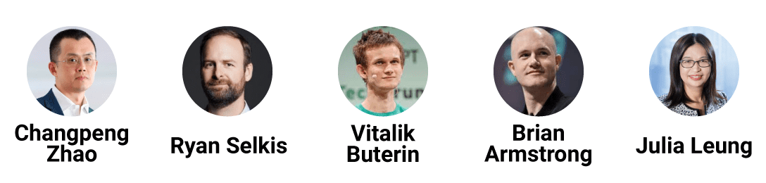 Nominees Crypto Leader Of The Year