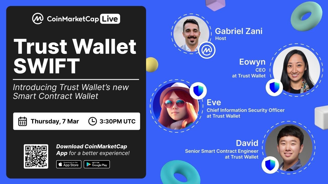 CMC Live: Trust Wallet SWIFT