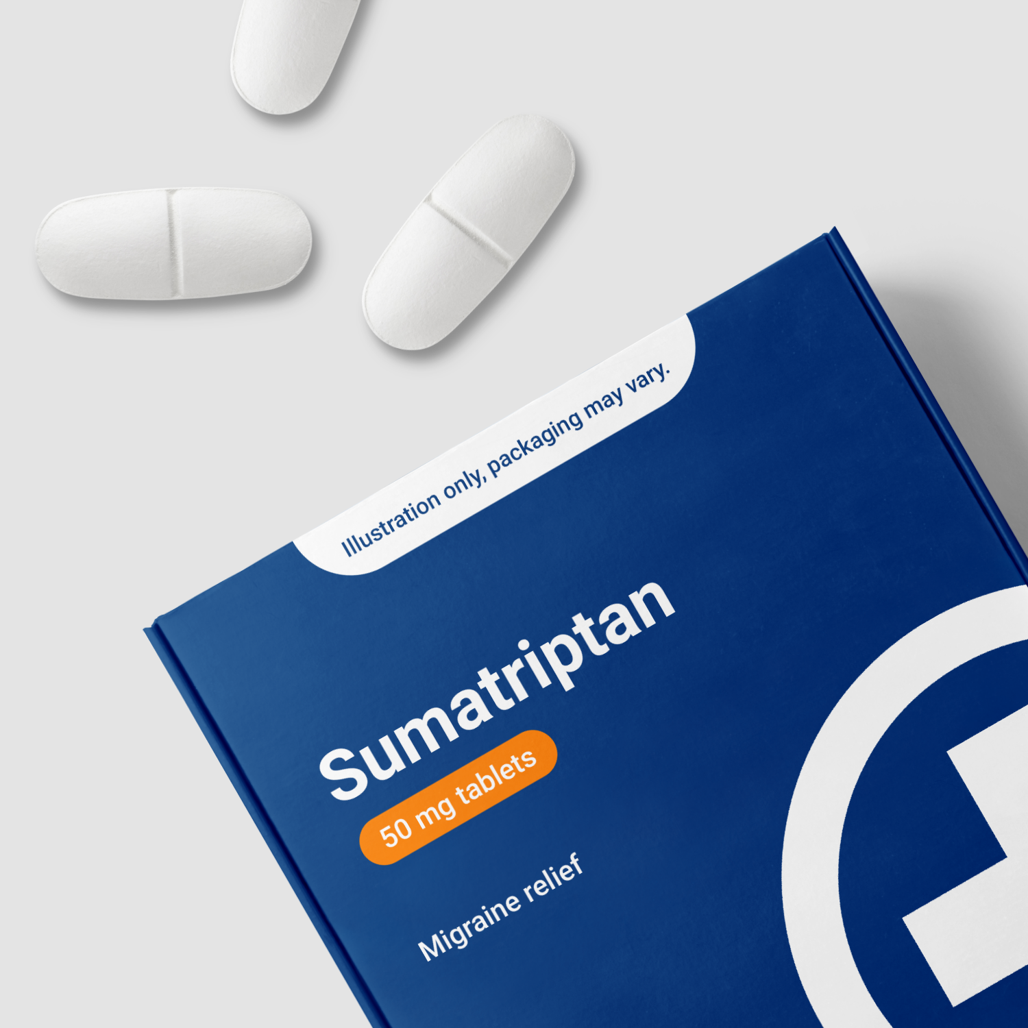Sumatriptan 50mg (9 Tablets) - No Subscription Needed