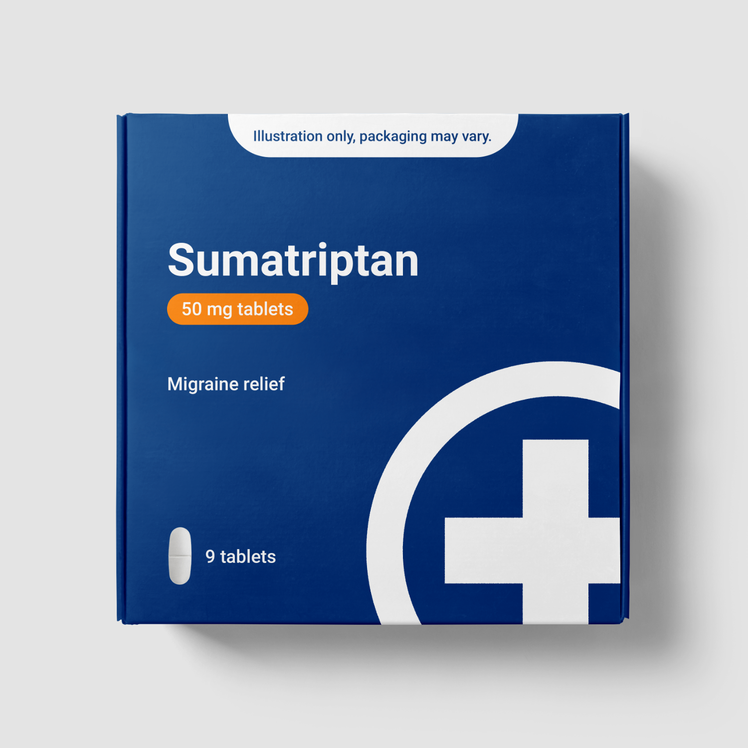 Sumatriptan 100mg (9 Tablets) - No Subscription Needed
