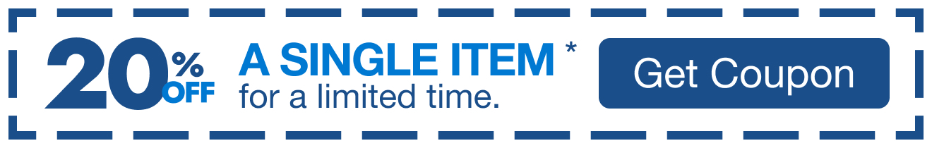 20% Off 1 Item