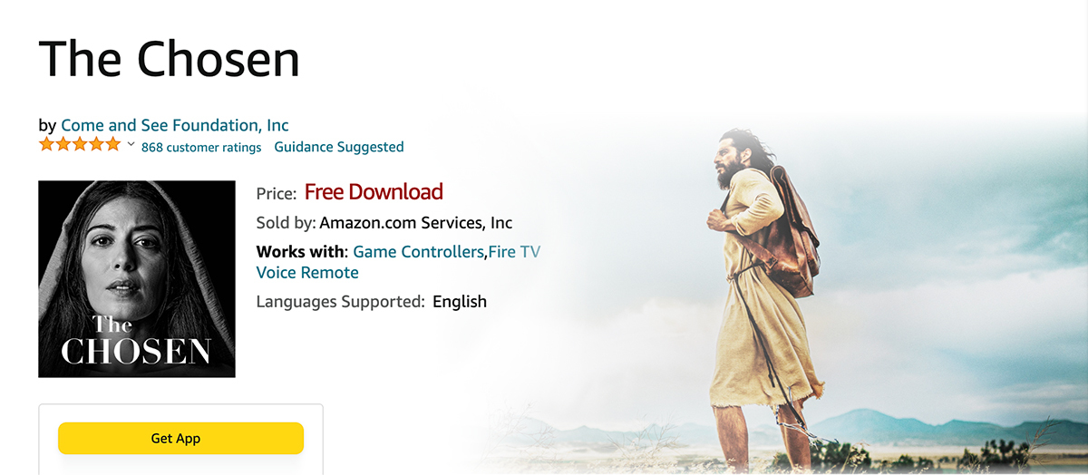 The Chosen app for your TV just got better - The Chosen Merch