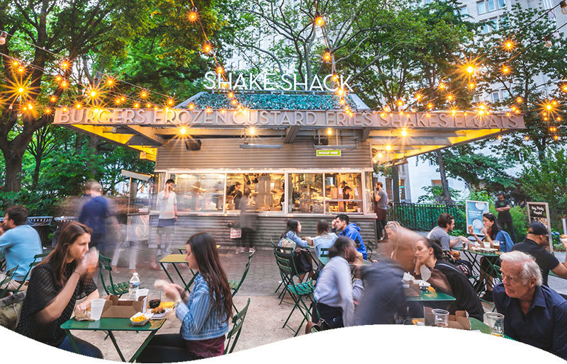 Shake Shack in Madison Square Park